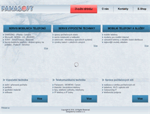 Tablet Screenshot of panasoft.cz